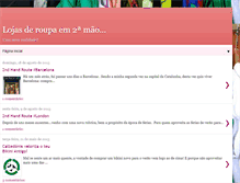 Tablet Screenshot of lojasroupa2mao.blogspot.com