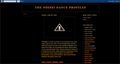 Desktop Screenshot of dancing-odissi.blogspot.com