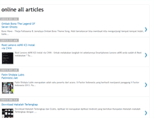 Tablet Screenshot of onlineallarticles.blogspot.com