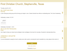 Tablet Screenshot of fcc-stephenville.blogspot.com