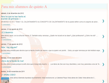 Tablet Screenshot of misalumnosdequintoa.blogspot.com