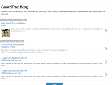 Tablet Screenshot of guardtrax.blogspot.com