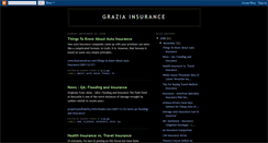 Desktop Screenshot of graziainsurance.blogspot.com