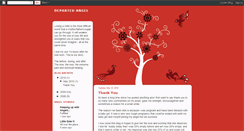 Desktop Screenshot of departedangel.blogspot.com