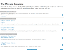 Tablet Screenshot of mixtapedatabase.blogspot.com