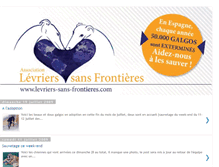 Tablet Screenshot of levriers-sans-frontieres.blogspot.com