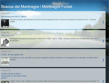 Tablet Screenshot of boscosdelmontnegre.blogspot.com