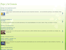 Tablet Screenshot of pepeylaciencia.blogspot.com