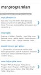Mobile Screenshot of msnprogramlarm.blogspot.com