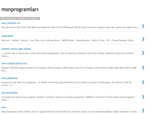 Tablet Screenshot of msnprogramlarm.blogspot.com