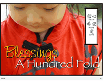 Tablet Screenshot of blessingsahundredfold.blogspot.com