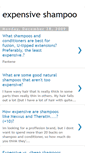 Mobile Screenshot of expensive-shampoo-cgfy.blogspot.com