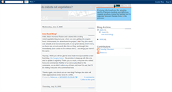 Desktop Screenshot of organicrobots.blogspot.com