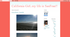 Desktop Screenshot of californiagirl10.blogspot.com