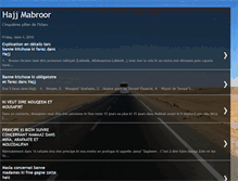 Tablet Screenshot of couma-faire-hadj.blogspot.com