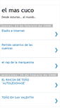 Mobile Screenshot of elmascuco.blogspot.com