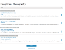Tablet Screenshot of hongchanphotography.blogspot.com