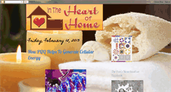 Desktop Screenshot of intheheartofhome.blogspot.com