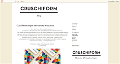 Desktop Screenshot of cruschiform.blogspot.com