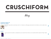 Tablet Screenshot of cruschiform.blogspot.com