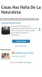 Mobile Screenshot of ludy-cosasymashalladelanaturaleza.blogspot.com
