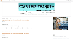 Desktop Screenshot of peanutsroasted.blogspot.com