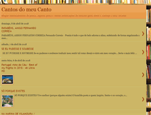 Tablet Screenshot of cantososdomeucanto.blogspot.com