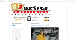 Desktop Screenshot of justicepublishinginc.blogspot.com