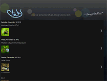 Tablet Screenshot of clicks-jinansekhar.blogspot.com