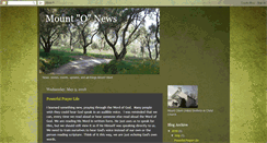 Desktop Screenshot of mountonews.blogspot.com