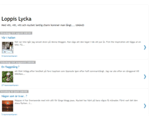 Tablet Screenshot of loppislycka.blogspot.com