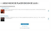 Tablet Screenshot of nochedeplacer.blogspot.com