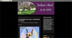 Desktop Screenshot of jacksonsquest.blogspot.com