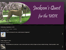 Tablet Screenshot of jacksonsquest.blogspot.com