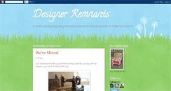 Desktop Screenshot of designerremnants.blogspot.com