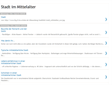 Tablet Screenshot of dubistdu-stadtimmittelalter.blogspot.com