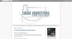 Desktop Screenshot of cidade-arquitetura.blogspot.com