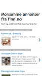 Mobile Screenshot of finnannonser.blogspot.com