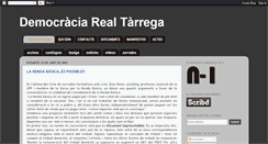 Desktop Screenshot of democraciarealtarrega.blogspot.com