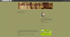 Desktop Screenshot of lovefromdevelopment.blogspot.com