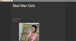 Desktop Screenshot of madmaxgirls.blogspot.com