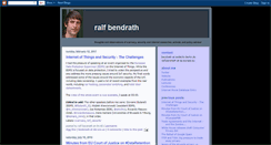 Desktop Screenshot of bendrath.blogspot.com