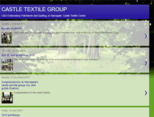 Tablet Screenshot of castletextilegroup.blogspot.com