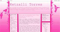 Desktop Screenshot of ketzalitorres.blogspot.com