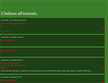Tablet Screenshot of naturalitaliano.blogspot.com