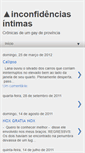Mobile Screenshot of inconfidenciasintimas.blogspot.com