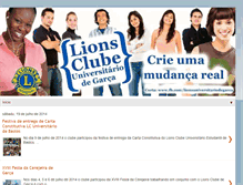 Tablet Screenshot of lionsuniversitario.blogspot.com