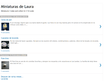 Tablet Screenshot of lauraminiaturas.blogspot.com