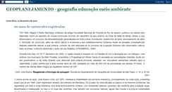 Desktop Screenshot of geoplanejamento.blogspot.com