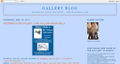 Desktop Screenshot of gallerythemill.blogspot.com